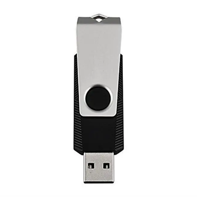 Alt view image 2 of 3 - TOPESEL 10 Pack 8GB USB 2.0 Flash Drive Memory Stick Fold Storage Thumb Stick Pen Swivel Design (8G, 10PCS, Black)