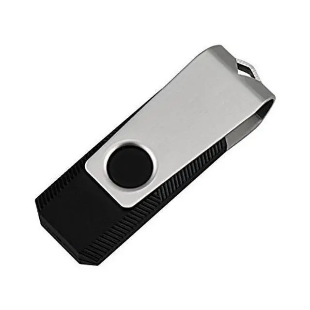 Alt view image 3 of 3 - TOPESEL 10 Pack 8GB USB 2.0 Flash Drive Memory Stick Fold Storage Thumb Stick Pen Swivel Design (8G, 10PCS, Black)