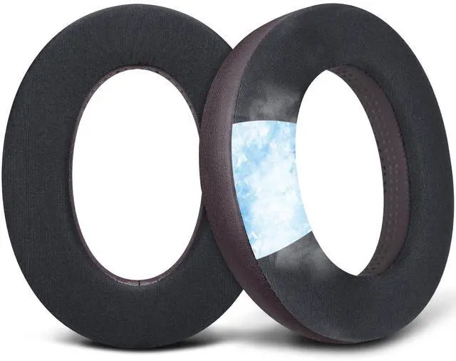 Main image of SOULWIT Ear Pads for Sennheiser HD599/HD598/SE/CS/SR/HD595/HD569/HD560S/Game Zero/G4ME Zero, Earpads Cushions for PC37X/PC38X/PC350/PXC350/PXE350/PC360/HD380/HD380 Pro-Dark Coffee