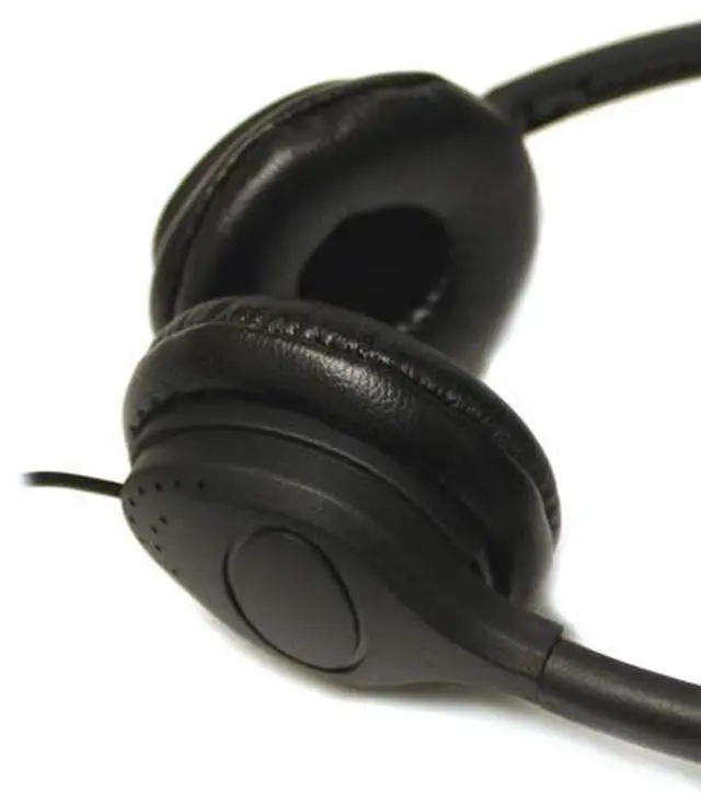 Alt view image 3 of 5 - Soundnetic SN313 Bulk Classroom Headphones 25 Pack - Over The Head Stereo Headphones with Leatherette Earpads, Black - Ideal for Schools