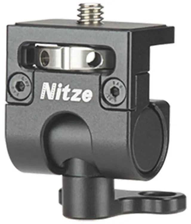 Main image of Nitze Field Monitor Mount, Camera Monitor Holder, with 1/4" Screws, Swivel and Tilt Adjustable, Max Payload 11 lb -N54-F3