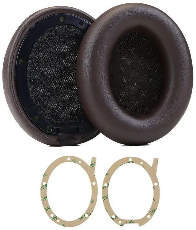 Alt view image 2 of 5 - MOLGRIA Ear Pads Cushion, Replacement Earpads for Beats Studio Pro Headphone Soft Protein Leather Earpad Cushion(Deep Brown)