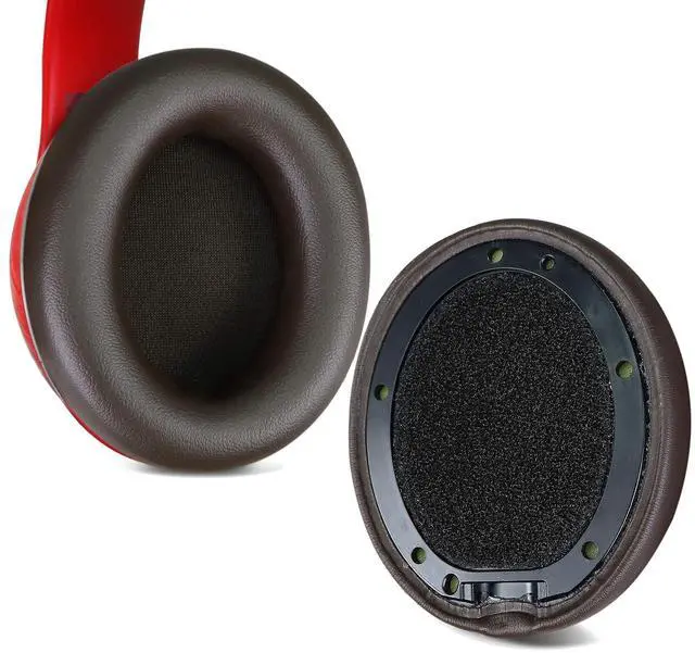 Alt view image 4 of 5 - MOLGRIA Ear Pads Cushion, Replacement Earpads for Beats Studio Pro Headphone Soft Protein Leather Earpad Cushion(Deep Brown)