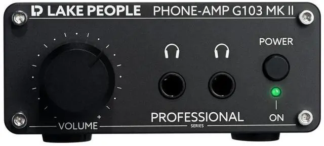 Main image of Lake People G103-S MK II Cinch Stereo Headphone Amplifier for Recording and Livesound