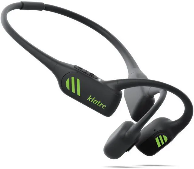 Main image of klatre Open Ear Headphones Wireless Bluetooth [(2023 Version)]  Bone Conduction Headphones for Workouts/Walking/Jogging, Sweat Resistant, Water Resistant, Headset for Music/Audio Books/Podcast - Olive