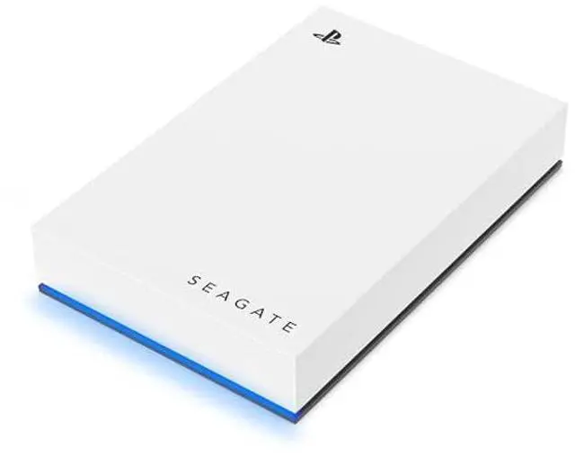 Alt view image 3 of 5 - Seagate Game Drive for PS5 5TB External HDD - USB 3.0, Officially Licensed, Blue LED (STLV5000100)