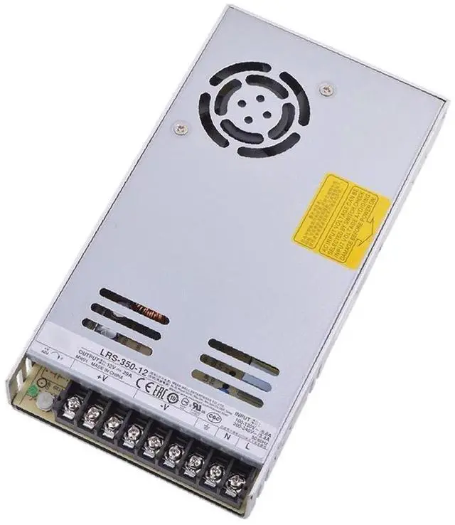 Alt view image 2 of 4 - Enclosed Type SMPS 348W 12V 29A LRS-350-12 Meanwell AC-DC Single Output Switching Power Supply LRS-350Series MEAN WELL Power Source