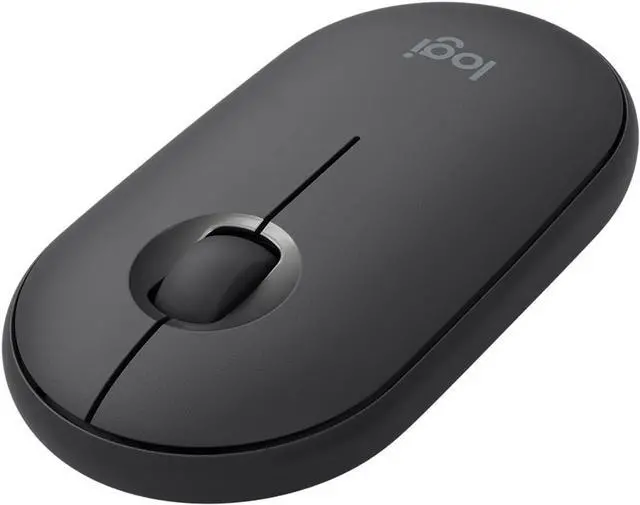 Main image of Logitech Pebble i345 Wireless Bluetooth Mouse for iPad - Graphite