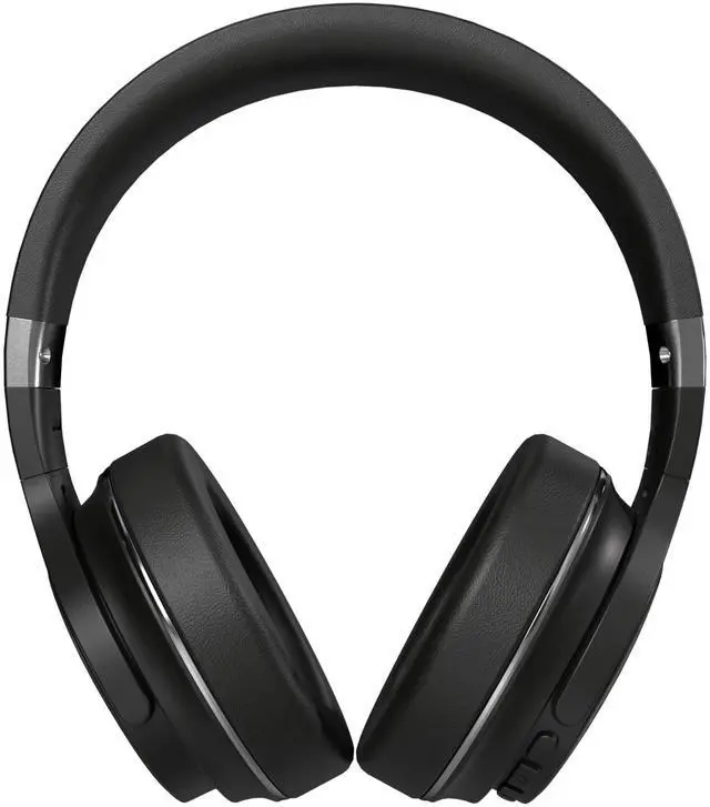Alt view image 2 of 5 - Raycon The Everyday Wireless Bluetooth Over Ear Headphones, with Active Noise Cancelling, Awareness Mode and Built in Microphone, IPX 4 Water Resistance, 40 Hours of Battery Life (Black)