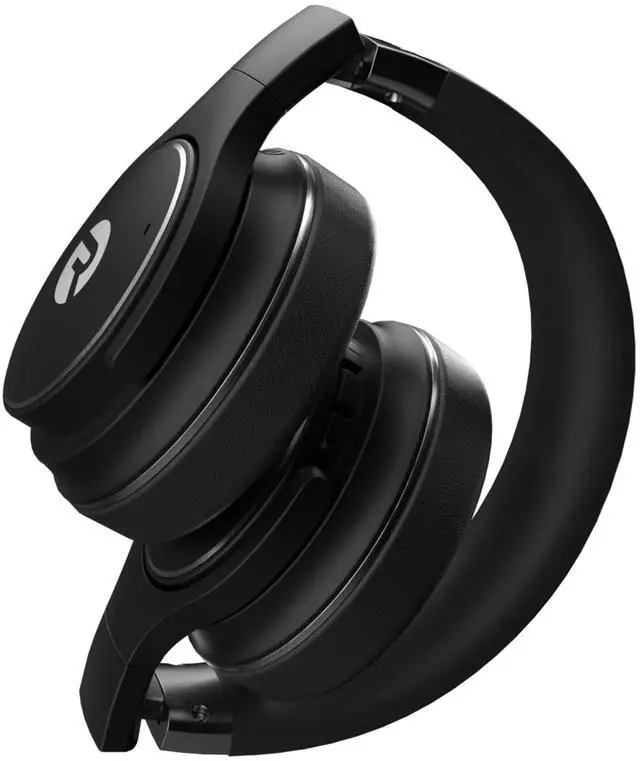 Alt view image 3 of 5 - Raycon The Everyday Wireless Bluetooth Over Ear Headphones, with Active Noise Cancelling, Awareness Mode and Built in Microphone, IPX 4 Water Resistance, 40 Hours of Battery Life (Black)