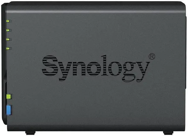 Alt view image 3 of 5 - Synology DS223 Diskstation NAS (Realtek RTD1619B Quad-Core 2GB Ram 1xRJ-45 1GbE LAN-Port) 2-Bay with 2X 4TB WD Red Plus (Total 8TB)
