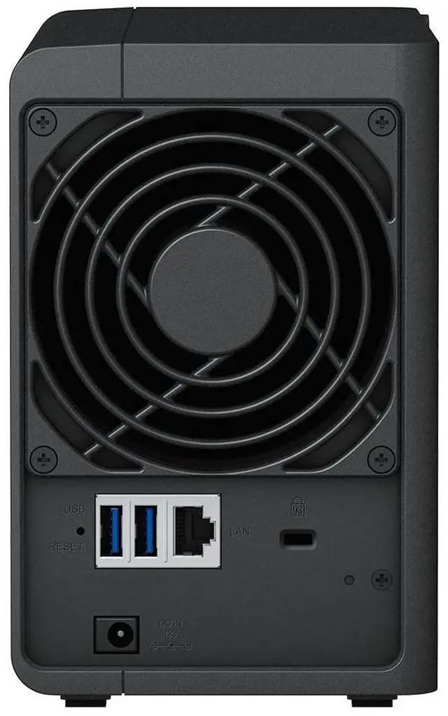 Alt view image 4 of 5 - Synology DS223 Diskstation NAS (Realtek RTD1619B Quad-Core 2GB Ram 1xRJ-45 1GbE LAN-Port) 2-Bay with 2X 4TB WD Red Plus (Total 8TB)