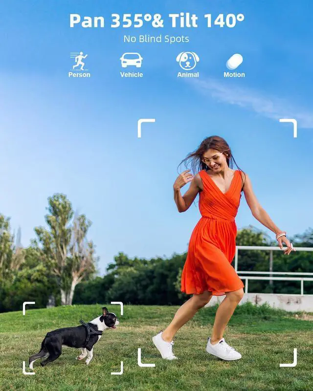 Alt view image 3 of 5 - ZHXINSD PTZ Security Cameras Wireless Outdoor Solar Powered, Pan Tilt 360 View 10 CH Ultra 4MP Home Security Camera System with 4 Cameras Human Detection Two Way Audio Color Night Vision 64G Storage
