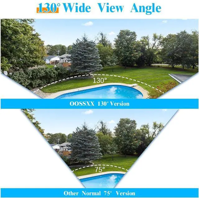 Alt view image 5 of 5 - 2-Way Audio & PIR Detection Dual Antennas Outdoor Wireless Security Camera System 5.5MP Wi-Fi Video Surveillance DVR Recorder