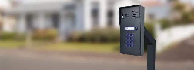 Alt view image 5 of 5 - GBF Smart Video Door Phone & Doorbell Intercom System Kit,1080P HD, Smart Keypad, One 7" Touch Monitor (One 3rd gen IP Door Station PL963PMBL and one IP Indoor Monitor MR920)