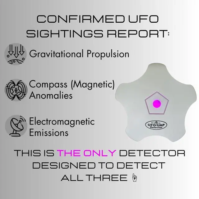 Alt view image 4 of 5 - UFO Detector UAP Detector (ET302W) Magnetic Field Sensor, Gravitational Field Sensor, 1.6GHz EM Field Detector, with Phone app.