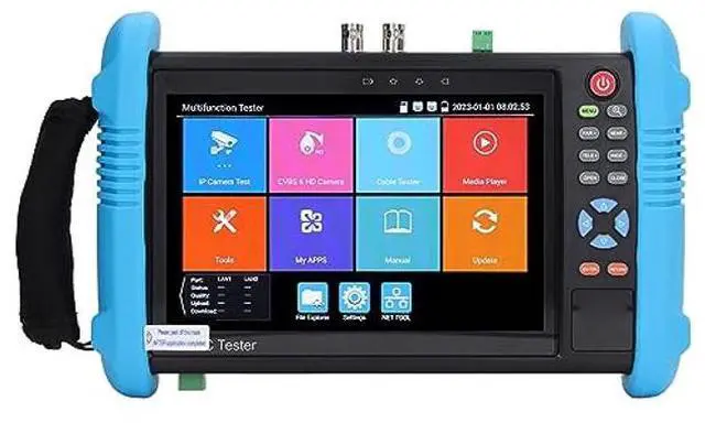 Alt view image 2 of 5 - CCTV Camera Tester 4K 12V DC Output 8MP Portable 100-240V