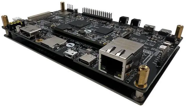 Alt view image 3 of 5 - Kendryte K510 CRB-KIT Developer Kit Based on Dual-core 64-bit RISC-V AI SoC Chip 512M LPDDR3+16GB eMMC 5.1 Storage Support Linux System for AI Deep Learning