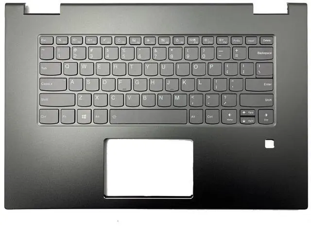 Main image of wzqrps Replacement for Lenovo Yoga 730-15IKB 730-15IWL Laptop Upper Case Palmrest Backlit Keyboard Assembly Part 5CB0Q96479 AM27G00C00 AM27G000A10