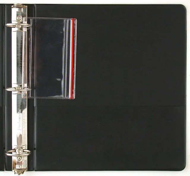 Alt view image 5 of 5 - StoreSMART - Flash Drive Zipper Case for 3-Ring Binders - 50-Pack - Vinyl Plastic - R1831-FLASH50 - Made in USA