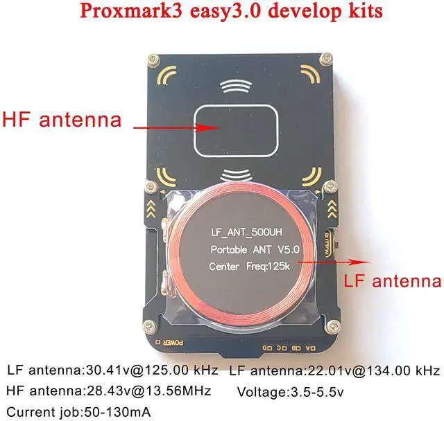 Alt view image 2 of 5 - ICTOLTOL SETCTOP Proxmark3 EASY3.0 NFC RFID Reader Writer Develop Suit Kits proxmark 3 SDK for RFID NFC Card Copier Clone Crack ID IC