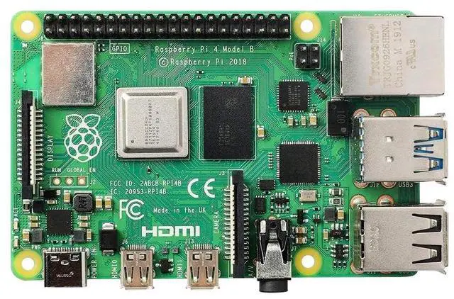 Alt view image 2 of 5 - MakerSpot, Raspberry Pi 4 Model B Starter Kit with 5v3a UL Listed Charger HDMI Cable Heat Sink, 32GB MicroSD Card & Mini Wireless Keyboard