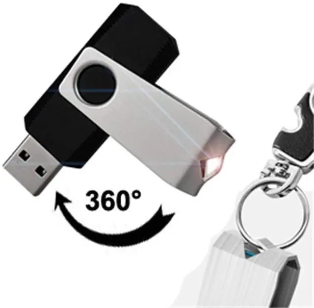 Alt view image 3 of 5 - KEXIN Bulk USB 50 Pack 1GB USB Flash Drives Flash Drive Thumb Drive Bulk Flash Drives Swivel USB 2.0 (1G, 50PCS, Black)