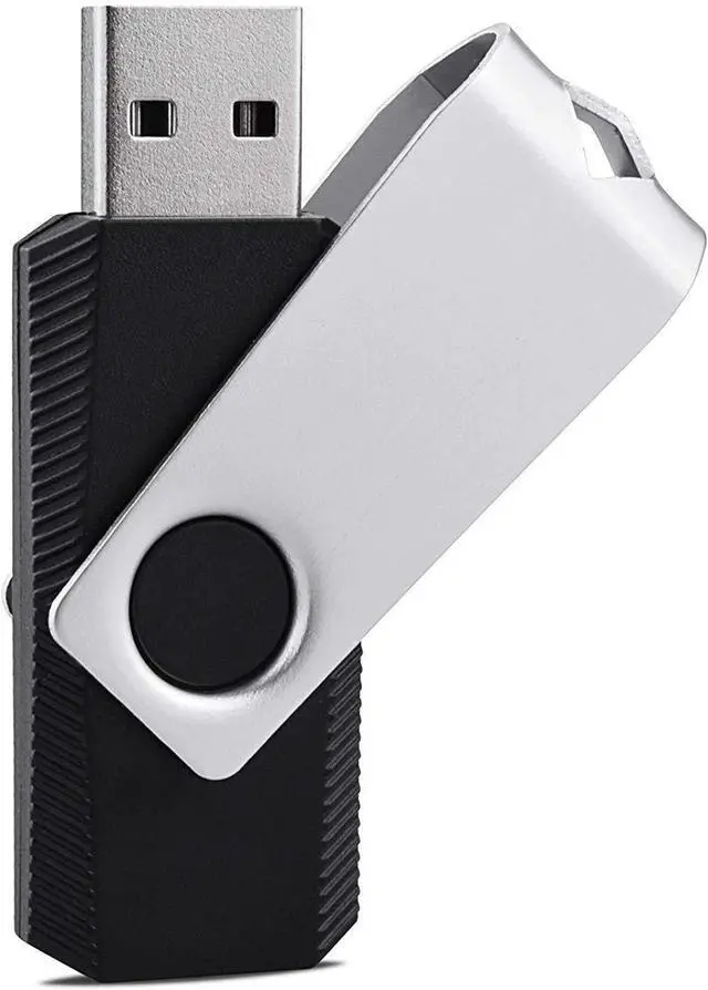 Alt view image 2 of 5 - KEXIN Bulk USB 50 Pack 1GB USB Flash Drives Flash Drive Thumb Drive Bulk Flash Drives Swivel USB 2.0 (1G, 50PCS, Black)
