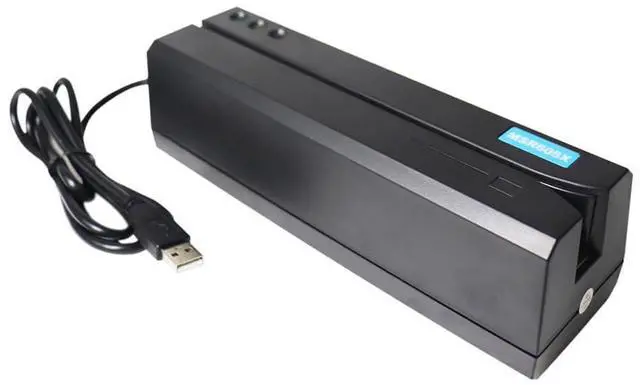 Alt view image 2 of 2 - MSR605X USB Swipe Card Reader Writer 3-Track Compatible with MSR206 MSR605 MSR606