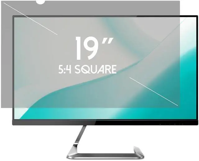 Main image of ANBAC 19 Inch Desktop Privacy Screen Shield for 5:4 Monitor - Anti Glare Computer Privacy Screen Cover | Blue Light Blocking Screen Protector | Scratch Resistant UV Filter | Attachment Type
