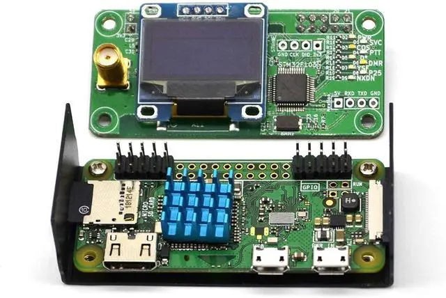 Alt view image 4 of 5 - GOOZEEZOO MMDVM Hotspot Spot Radio Station WiFi Digital Voice Modem Work Contained with Raspberry Pi Zero W with Firmware V4.1.5 UHF Supports C4FM YSF POCSAG NXDN DSTAR P25 DMR