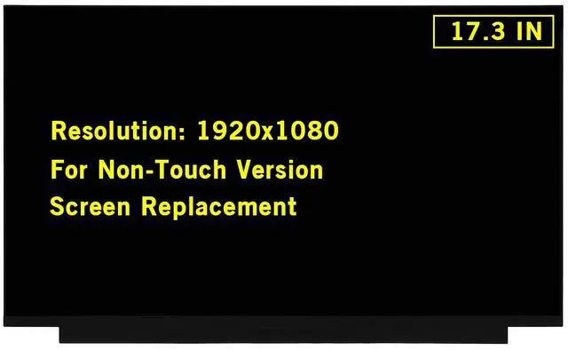 Main image of GBOLE 17.3" New Screen Replacement for Acer Nitro 5 AN517-51 AN517-51-51N1 AN517-51-52CK AN517-51-56SW AN517-51-56YW FHD 1920x1080 30Pin 72% NTSC 60Hz LED LCD Display Screen Panel (Not for 144Hz)