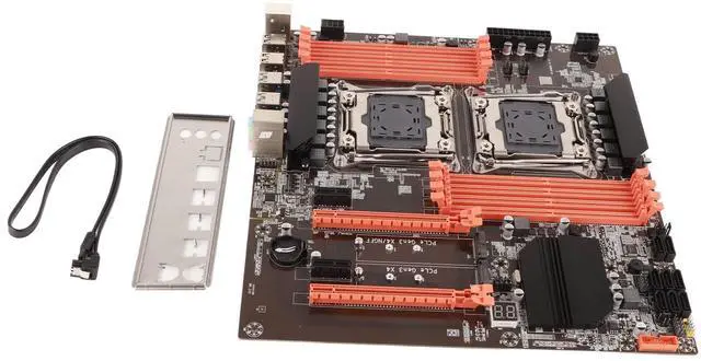 Alt view image 2 of 5 - KIMISS Socket Desktop Motherboard 2011-3 Pin DDR4 for Studio Computer Game Simulator E5CPU Motherboard