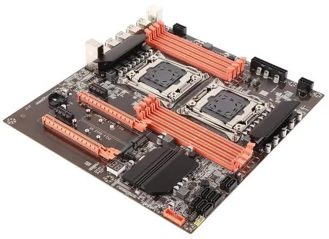 Alt view image 4 of 5 - KIMISS Socket Desktop Motherboard 2011-3 Pin DDR4 for Studio Computer Game Simulator E5CPU Motherboard