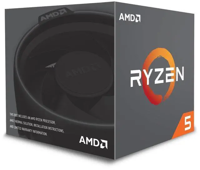 Alt view image 2 of 5 - AMD Ryzen 5 2600 Processor with Wraith Stealth Cooler - YD2600BBAFBOX