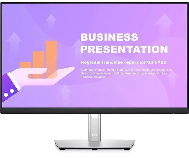 Alt view image 2 of 4 - Dell 24 Monitor - P2422HE - Full HD 1080p, IPS Technology, USB-C Hub Monitor with Comfortview Plus,Black