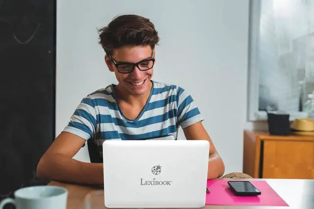 Alt view image 3 of 5 - LEXiBOOK LAPTAB 10, Laptop with Touch Screen, Designed for The Whole Family, Educational and Fun Content, Powered by Android(tm), Parental Control, Ultra Thin and Light, LT10EN