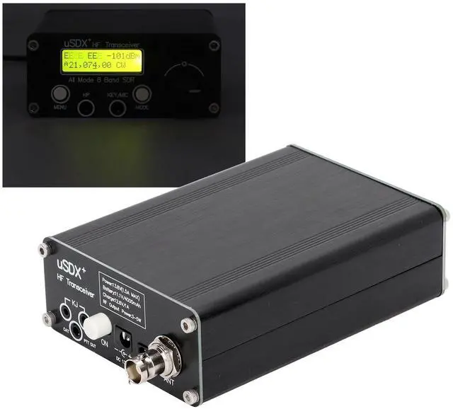 Alt view image 3 of 5 - SDR Transceiver, Radio Transceiver, 8 Band Design High Transmission Efficiency LCD SDR Full Mode Hf SSB QRP Transceiver with BNC, Transceivers(no power)