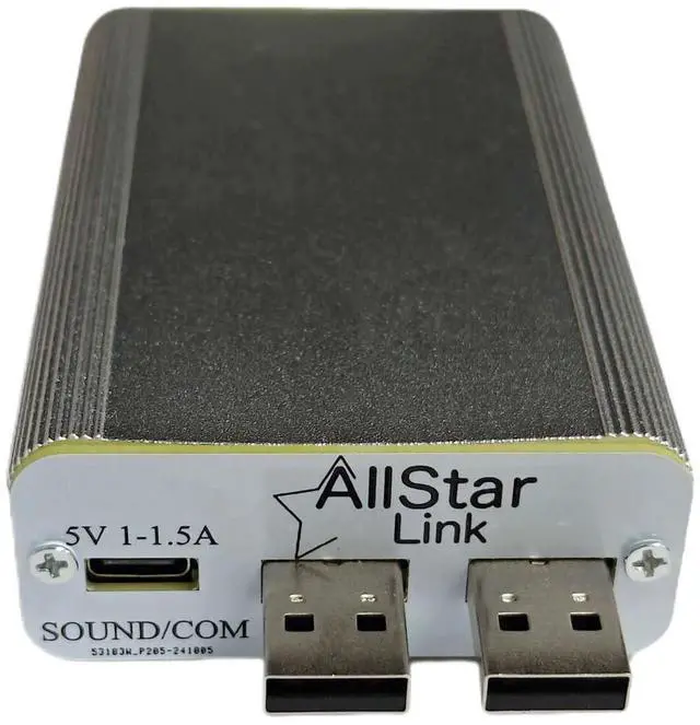 Alt view image 3 of 5 - AURSINC Shari PiHat - Portable SA818 Ham Allstar Radio Interface Raspberry Pi Hosted Allstar Node, Compatible with Raspberry Pi 2/3/4/5, UHF Frequency Range 1W 420-450MHz/70cm Amateur Radio Operator