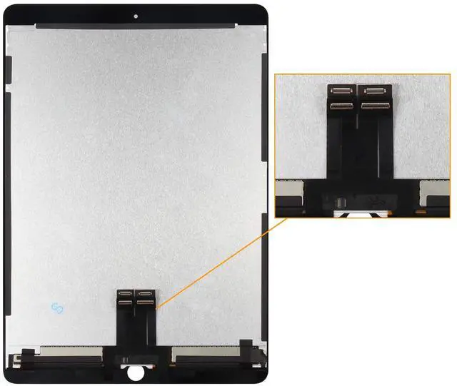 Alt view image 4 of 5 - LCD Screen for iPad Air 3 Screen Replacement for iPAD Air 3rd Gen 2019 LCD Display Touch Glass Digitizer Assembly A2152 A2123 A2154 A2152 Tablet Repair Kit (No HomeButton) (White)