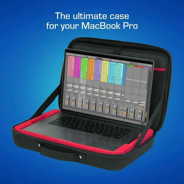 Alt view image 2 of 5 - Analog Cases 16" MacBook Pro Hard Shell Case, Compatible with 2020-2024 M1 / M2/ M3 16-Inch MacBook Pro Laptop, Shock Absorbent Padded Hardshell Case