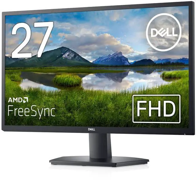 Main image of Dell Monitor 27" SE2722H (3 Years Replacement Warranty/CIE1931 72%, CIE1976 84% / AMD FreeSync(tm) / Full HD / Matte / HDMI, VGA)