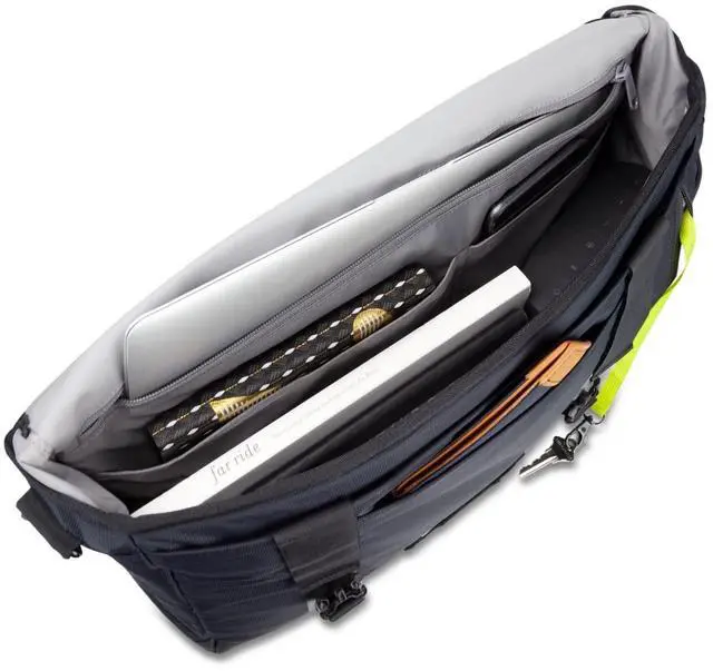 Alt view image 2 of 5 - Timbuk2 Closer Laptop Briefcase, Eco Black Deluxe, Medium