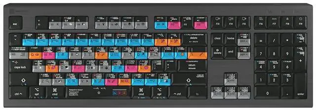 Main image of LogicKeyboard ASTRA 2 Series Mac Wired Backlit Keyboard for Adobe Graphic Designer, US English
