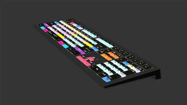 Alt view image 3 of 5 - Logickeyboard Designed for Adobe After Effects CC Compatible with macOS- Astra 2 Backlit Keyboard # LKB-AECC-A2M-US