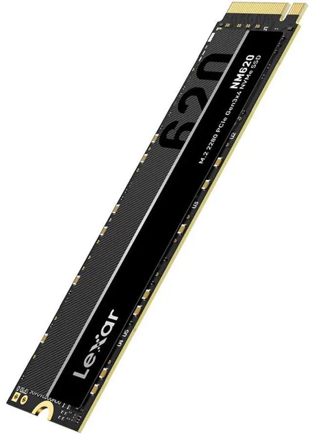 Alt view image 4 of 5 - Lexar NM620 SSD 2TB PCIe Gen3 NVMe M.2 2280 Internal Solid State Drive, Up to 3300MB/s Read, for Gamers and PC Enthusiasts (LNM620X002T-RNNNU)
