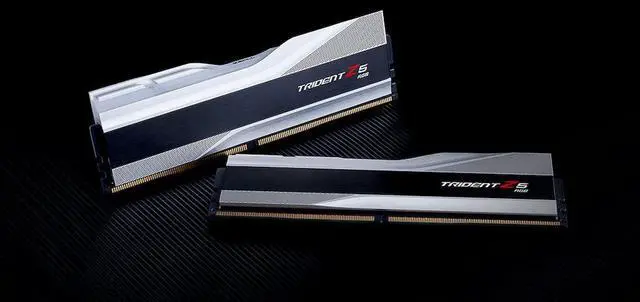 Alt view image 4 of 5 - G.SKILL Trident Z5 RGB Series (Intel XMP 3.0) DDR5 RAM 32GB (2X 16GB) 6000MT/s CL36-36-36-96 1.35V Desktop Computer Memory U-DIMM - Metallic Silver (F5-6000J3636F16GX2-TZ5RS)