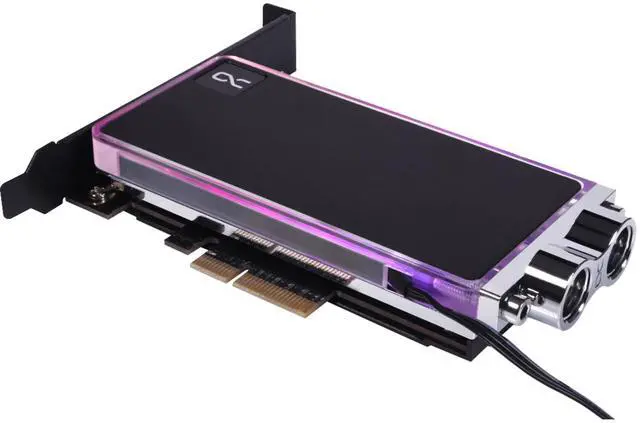 Main image of Alphacool Core M.2 NVMe PCIe 4.0 Liquid Cooler (13079)