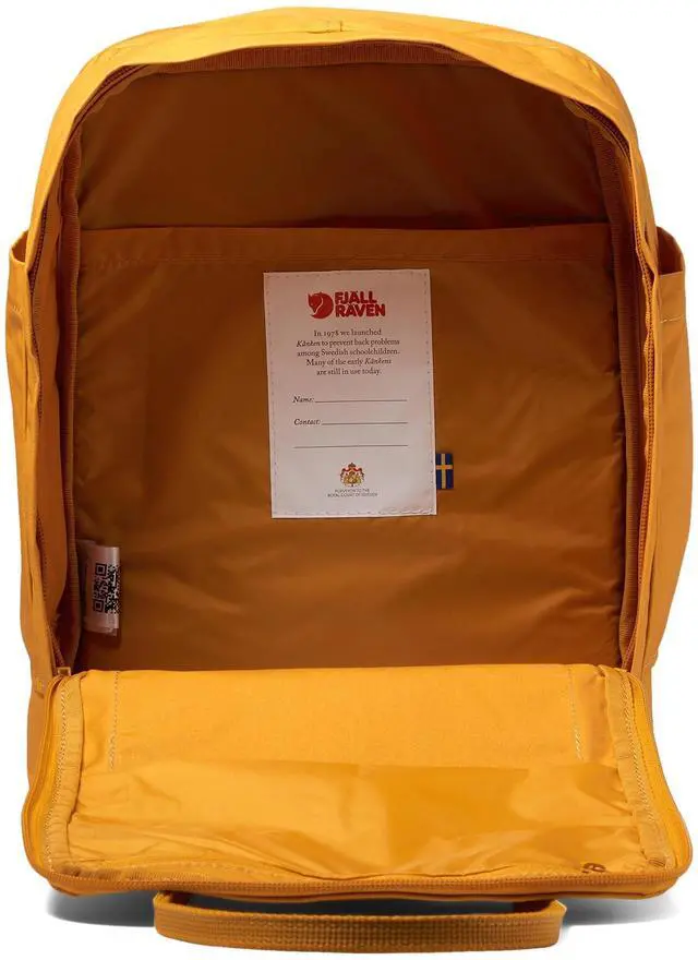 Alt view image 3 of 4 - Fjallraven 13" Kanken Laptop Ochre One Size