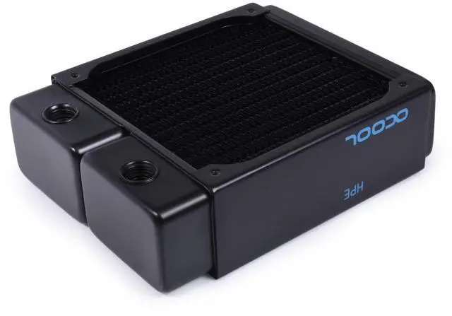 Alt view image 2 of 5 - Alphacool 14472 NexXxoS HPE-45 Full Copper 120mm Radiator